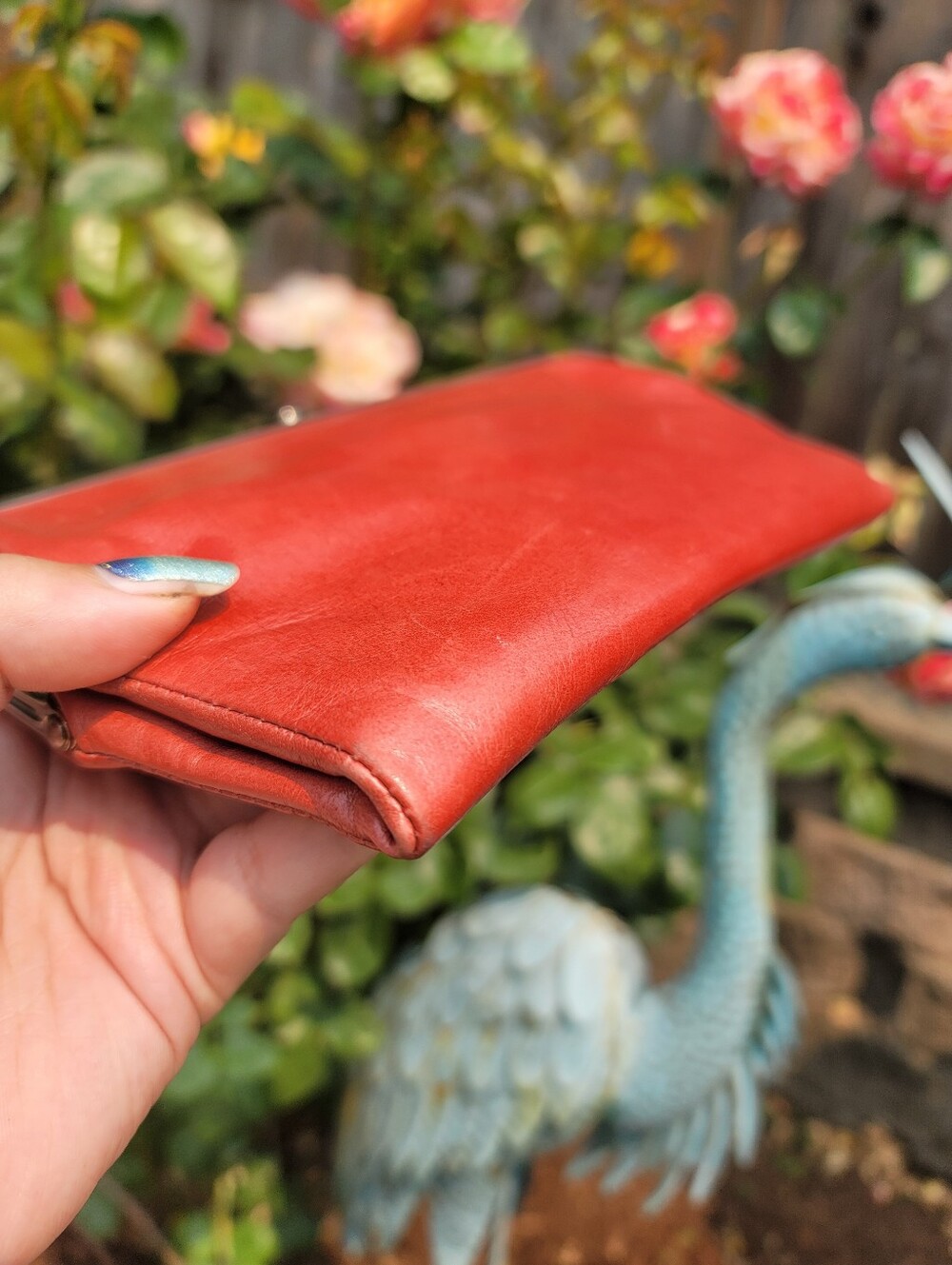 Hobo Lauren Double Frame Leather Clutch - Picture 5 of 14